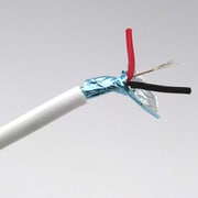 カラーシールドケーブル 2芯 白 20m BELDEN1503A-WH L-20m