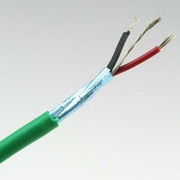 カラーシールドケーブル 2芯 緑 5m BELDEN1503A-GR L-5m