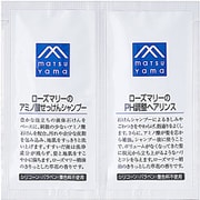 M-mark アミノ酸ヘアケアパウチセット ローズマリー シャンプー/リンス 各12ml [シャンプー＆リンス]