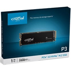 新品未開封 Crucial P3 1TB NVMePCIe3.0 M.2 SSD
