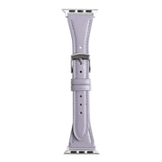 RWC036GU [Apple Watch 38/40/41mm 用 バンド 牛革 グレイスパール テーパード グレー]