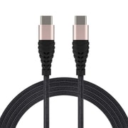 USB Type-C to Type-Cケーブル PD100W対応 高耐久 2.0m ブラック FATCC-JD50