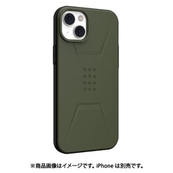 UAG製 MagSafe対応CIVILIAN オリーブ iPhone 14 Plus用 UAG-RIPH22LA-CMS-OL