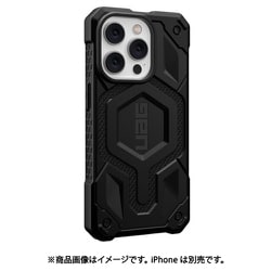 UAG製 MagSafe対応MONARCH PRO ケブラーブラック iPhone 14 Pro用 UAG-RIPH22MB-PMS-KB