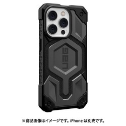UAG製 MagSafe対応MONARCH PRO シルバー iPhone 14 Pro用 UAG-RIPH22MB-PMS-SV