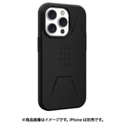 UAG製 MagSafe対応CIVILIAN ブラック iPhone 14 Pro用 UAG-RIPH22MB-CMS-BK