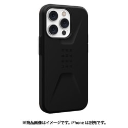 UAG製 CIVILIAN ブラック iPhone 14 Pro用 UAG-RIPH22MB-C-BK