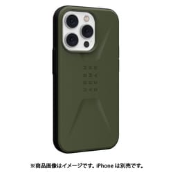 UAG製 CIVILIAN オリーブ iPhone 14 Pro用 UAG-RIPH22MB-C-OL