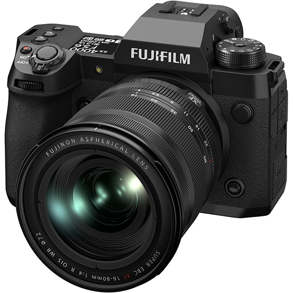 FUJIFILM X-H2 レンズキット [ボディ APS-Cサイズ ミラーレスカメラ＋交換レンズ「XF16-80mm F4 R OIS WR」]