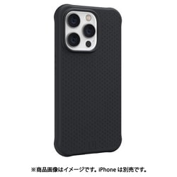UAG製 UbyUAG MagSafe対応 DOT ブラック iPhone 14 Pro用 UAG-RUIPH22MB-DMS-BK