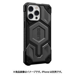 UAG製 MagSafe対応MONARCH PRO シルバー iPhone 14 Pro Max用 UAG-RIPH22LB-PMS-SV