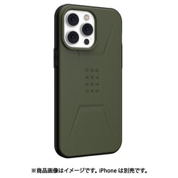 UAG製 MagSafe対応CIVILIAN オリーブ iPhone 14 Pro Max用 UAG-RIPH22LB-CMS-OL