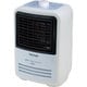 ミニファンヒーター 600W ルーバー付き ホワイト TS-615