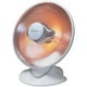 パラボラ型ハロゲンヒーター 床置 出力2段階切り替え（800W/400W）/上下首角度調節可能（手動）/転倒OFFスイッチ機能搭載 ホワイト PH-802