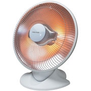 パラボラ型ハロゲンヒーター 床置 出力2段階切り替え(800W/400W)/上下首角度調節可能(手動)/転倒OFFスイッチ機能搭載 ホワイト PH-802