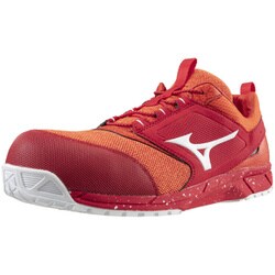 ミズノ安全靴(サイズ : 26cm) F1GA190354 オレンジ×ホワイト オールマイティ MIZUNO ES31L F1GA190354 オレンジ×ホワイト