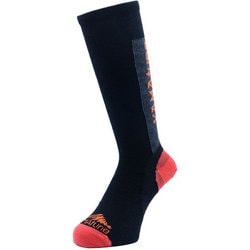スキーソックス アスリートノンパイル 30002 ブラック Sサイズ(23-25cm) [スキーソックス]