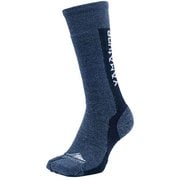 スキーソックス 2toe フリーライドパイル 30305 グレー Lサイズ(27-29cm) [スキーソックス]