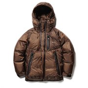 オーロラライトダウンジャケット AURORA LIGHT DOWN JACKET N1AI BRW(ブラウン) XLサイズ [アウトドア ダウンウェア メンズ]