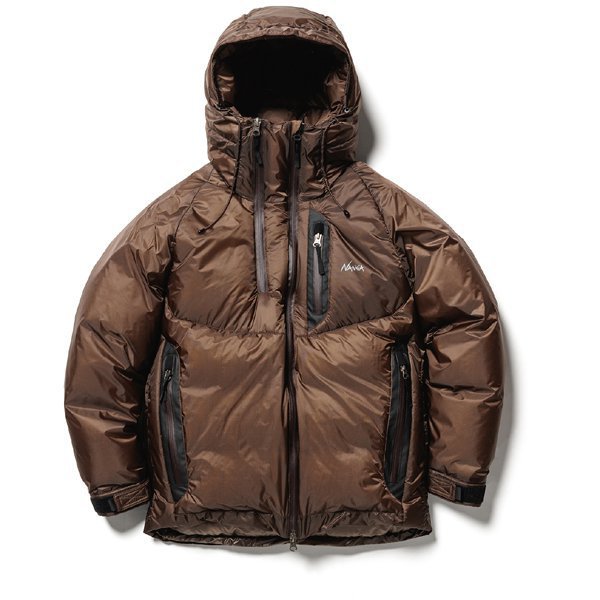 NANGA ナンガオーロラライトダウンジャケット AURORA LIGHT DOWN JACKET N1JW BRW(ブラウン) WMサイズ [アウトドア ダウンウェア レディース]Ω