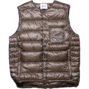 インナーダウンベスト INNER DOWN VEST N1Id MOC(モカ) Sサイズ [アウトドア ダウンベスト メンズ]