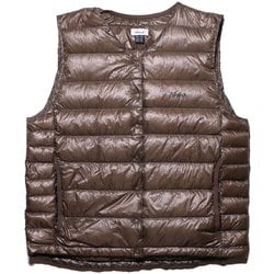 インナーダウンベスト INNER DOWN VEST N1IV MOC(モカ) WMサイズ [アウトドア ダウンベスト レディース]