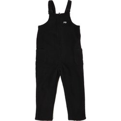 ベビー フリースオーバーオールパンツ LK1355-175 ブラック 130サイズ [アウトドア オーバーオール ベビー]