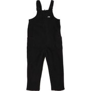 ベビー フリースオーバーオールパンツ LK1355-175 ブラック 130サイズ [アウトドア オーバーオール ベビー]