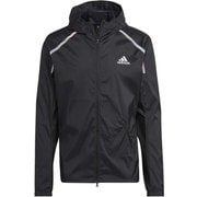 マラソン ジャケット M FAST MARATHON JKT LA984 HK5637 ブラック J/Mサイズ [ランニングウェア ブレーカー メンズ]