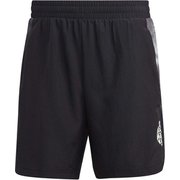 グラフィックトレーニングショーツ M D2M HIIT ショーツ UU682 HN8541 ブラック/ホワイト J/L7サイズ [ランニングウェア ショートパンツ メンズ]