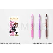 キャラクターグッズ 僕のヒーローアカデミア サラサクリップカラーボールペン3本セット 麗日お茶子