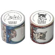 ホルベイン画材 ヒグチユウコ×ホルベイン アーティストコラボ ロールふせん 4個(全2種×各2) YH3-RF40