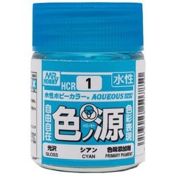 HCR1 水性ホビーカラー用 色ノ源 18ml シアン [プラモデル用塗料]