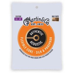 アコースティックギター弦 Authentic Acoustic Flexible Core Silk ＆ Phosphor Custom （11-47） MA-130FX/シルク＆フォスファー
