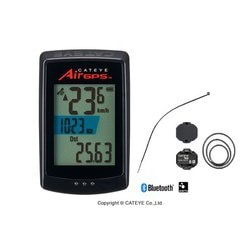アクセサリー CAT EYE AirGPS CC-GPS100+CDC-30 CatEye AirGPS Cycling Computer and CDC-30 Cadence Sensor