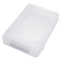 3.5インチ HDD 収納ケース ホワイト HDB-01B-WH