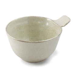 スープカップ ナチュラルカラー 持ち手付き 磁器 食器 美濃焼 日本製 グレー 517055