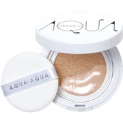 AQUA・AQUA（アクア・アクア） オーガニッククッションコンパクト スペシャルセット ナチュラルベージュ SPF35・PA+++ [クッションファンデーション]