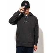 CONNIE GRAFFITI HOODIE SWEATS cac-01-2209-02 SMOKE BLACK Lサイズ [アウトドアパーカー メンズ]
