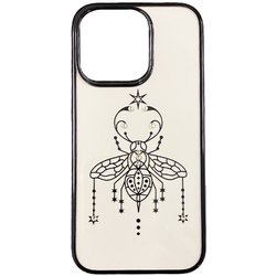 BDVCSA08-IP14PL-BK [iPhone 14 Pro Max用 Crystal Bee Sereis Case black]