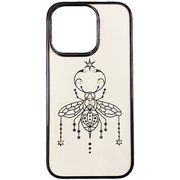 BDVCSA08-IP14PL-BK [iPhone 14 Pro Max用 Crystal Bee Sereis Case black]