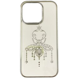 BDVCSA08-IP14PL-SL [iPhone 14 Pro Max用 Crystal Bee Sereis Case Silver]