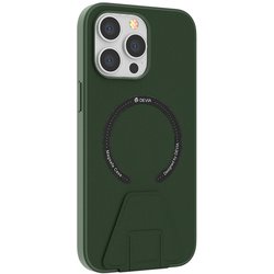 BDVCSA09-IP14-GR [iPhone 14用 Randy Series Magnetic Case With Stand army green]