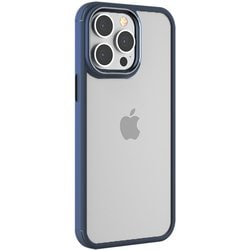 BDVCSA20-IP14L-BL [iPhone 14 Plus用 Crystal Series Shockproof Case blue]