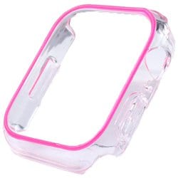 BLDVCV02-A45-PC [Apple Watch 44/45mm ケースカバー Luminous Series Shockproof Case Peach]
