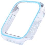 BLDVCV02-A45-BL [Apple Watch 44/45mm ケースカバー Luminous Series Shockproof Case sky blue]