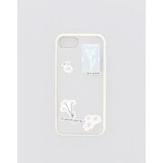 SCH8044WH [iPhone SE（第3世代）/SE（第2世代）用 フラワーリングスマホケース]