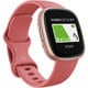 FB523RGRW-FRCJK [Fitbit Versa 4（フィットビット ヴァーサ 4） GPS搭載 スマートウォッチ Pink Sand/Copper Rose ピンクサンド/カッパーローズ L/S サイズ]