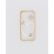 SC12-010BE [iPhone 12 Pro/12用 フラワーリングスマホケース]