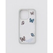 SC13-009GY [iPhone 13 Pro/13用 フラワーリングスマホケース]